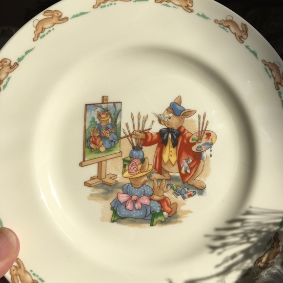 Bunnykins Fine Bone China Royal Dalton 3 piece set - Picture 12 of 15